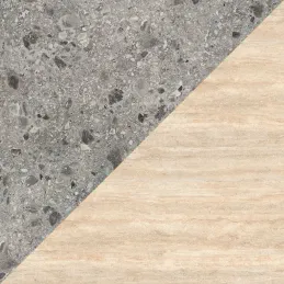 Pregrada za radnu ploču EGGER Terrazzo Triestino Siva / F021