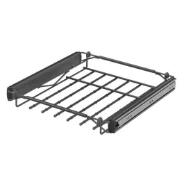 Izvlačna rešetka za hlače YANA Antracit / Ležajni izvlačni sustav s ublaživačem