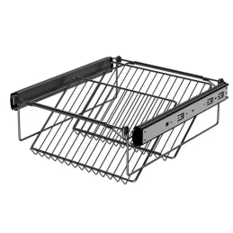 Izvlačna košara za cipele YANA Antracit / Ležajni vodilice s ublaživačem