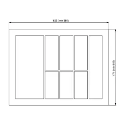 Pribor BOSCO softTouch / Crna