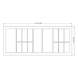 Pribor BOSCO softTouch / Crna