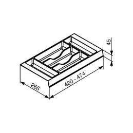Pribor BONO / Antracit