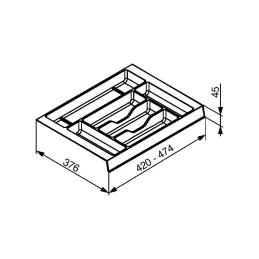 Pribor BONO / Antracit