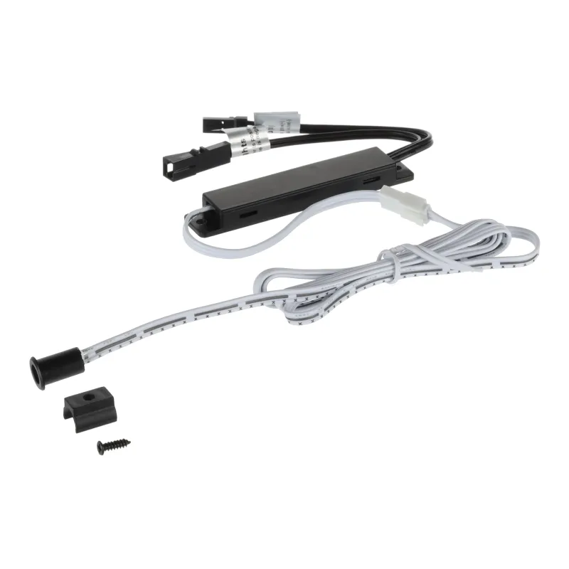 Dodatni senzor za vrata za ugradnju ili površinsku montažu 12/24V, 60W / Crna