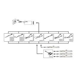 Dvořni senzor za ugradnju ili površinsku montažu 12/24V, 60W / Bijeli