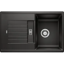 Kamniti sudoper Blanco ZIA 45 S / Crna