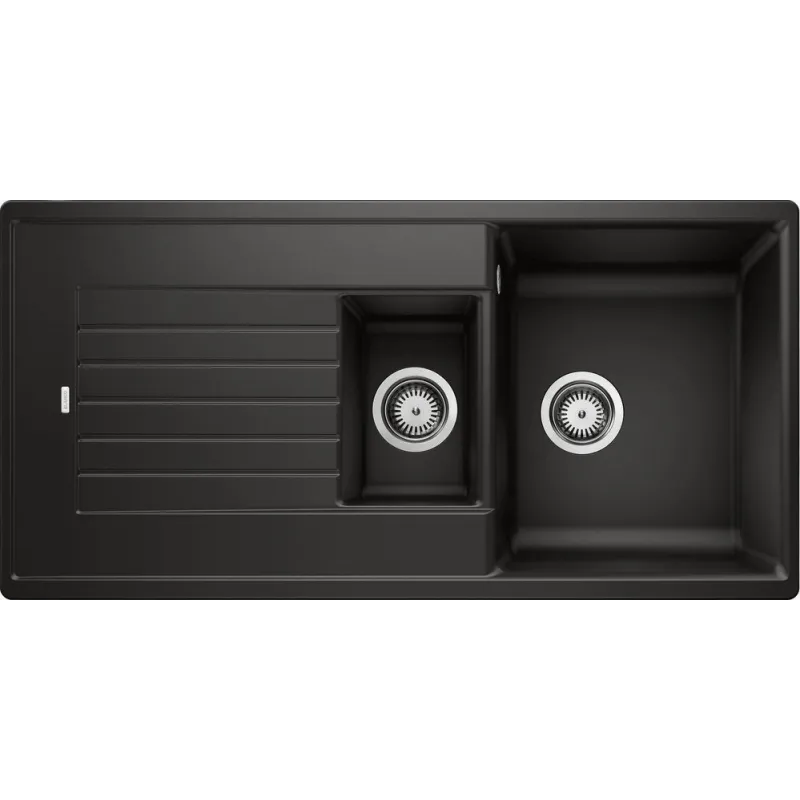 Kameninijski sudoper Blanco ZIA 6 S / Crna