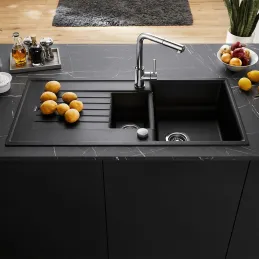 Kameninijski sudoper Blanco ZIA 6 S / Antracit