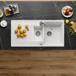 Kameninijski sudoper Blanco ZIA 6 S / Bijela