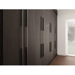 Garnitura za ormar HANNA / Crna mat