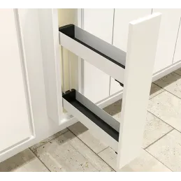 Potpuno izvlačiva košara K-LINE 150 mm / Bijela