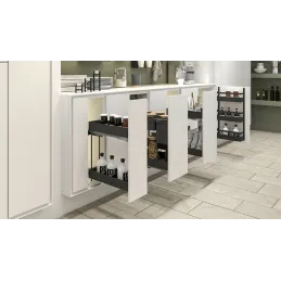 Plnoizvlačni koš KESSEBOHMER K-LINE / Antracit