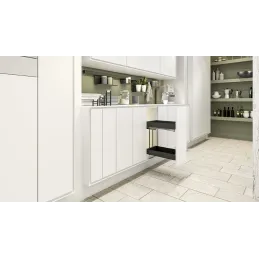 Plnoizvlačni koš KESSEBOHMER K-LINE / Antracit