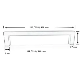 Ručka ERON / Krom saten