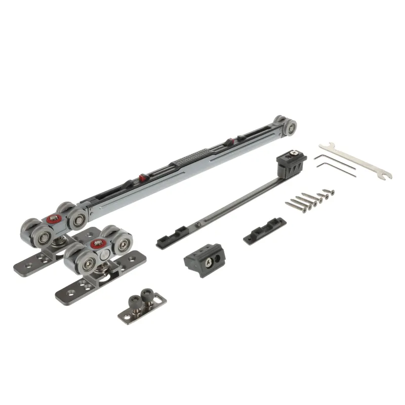 Posuvni sustav za unutarnja vrata AZARO s ublaživačem / 80kg