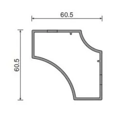 Stolna konstrukcija ALTOONA po mjeri / Nehrđajući čelik