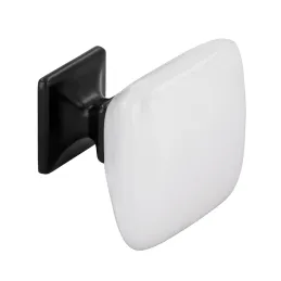 Keramička ručka DIAMON / Bijela + porculan