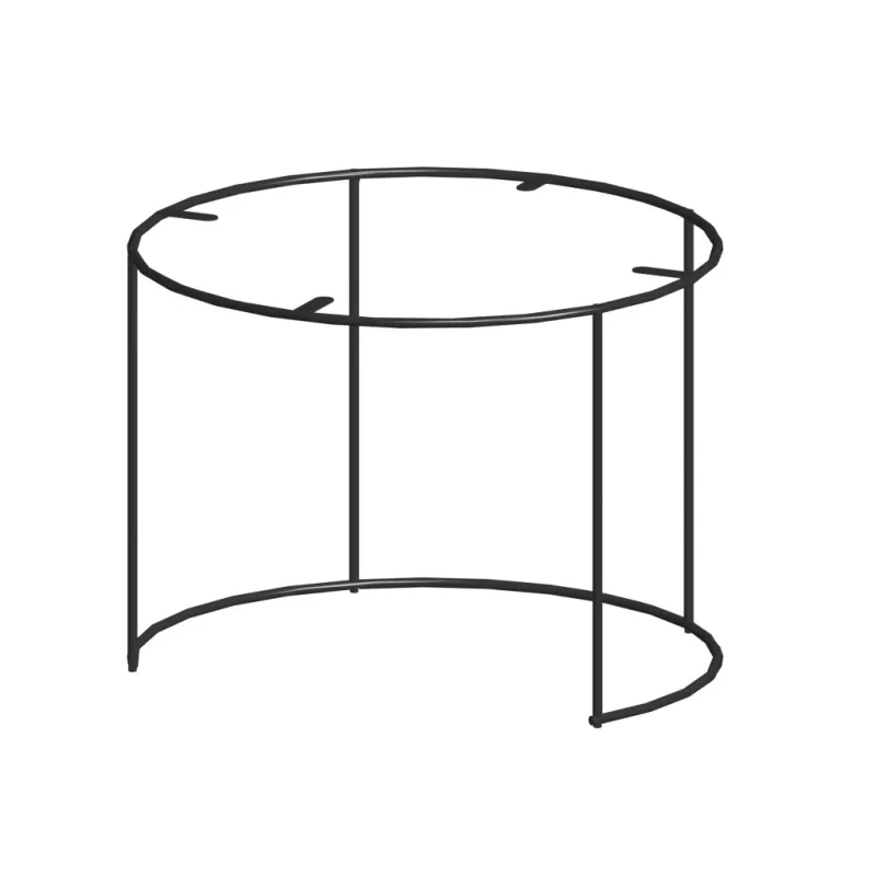 Podnožje za konferencijski stol BELLUGIO MAXI / Crna