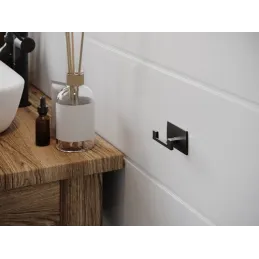 Naljepnica vješalica MODIO / Crna mat