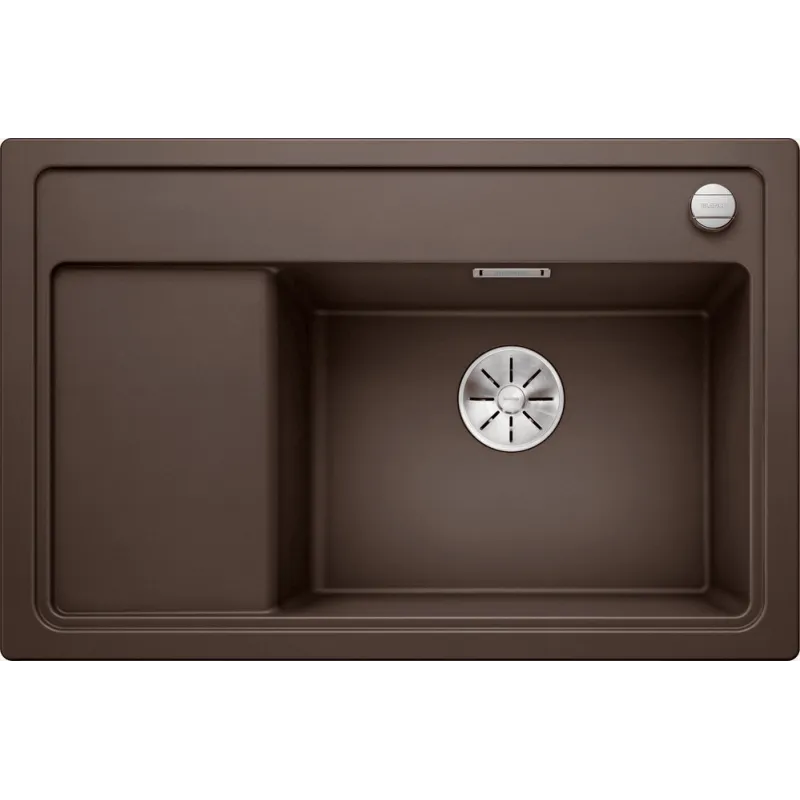 Kamenin sudoper Blanco ZENAR XL 6 S Compact s ekscentrom / Kava