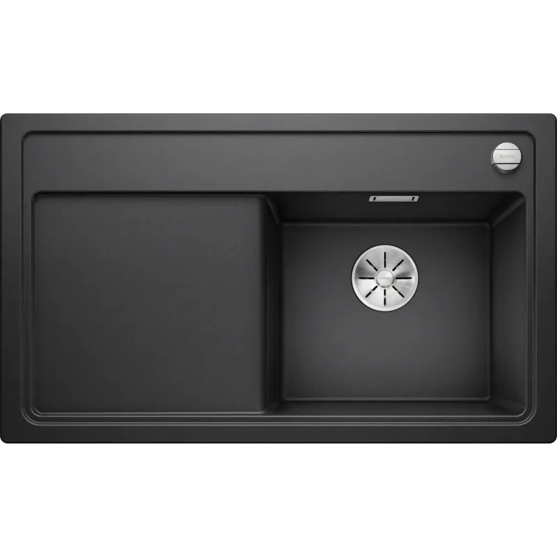 Kuhinjski sudoper od kamene mase Blanco ZENAR 45 S s ekscentrom / Antracit desni