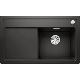 Kameninški sudoper Blanco ZENAR 45 S s ekscentrom / Crna desna