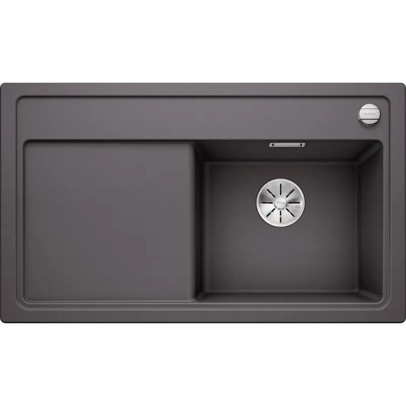 Kameninijski sudoper Blanco ZENAR 45 S s ekscentrom / Siva stijena desna