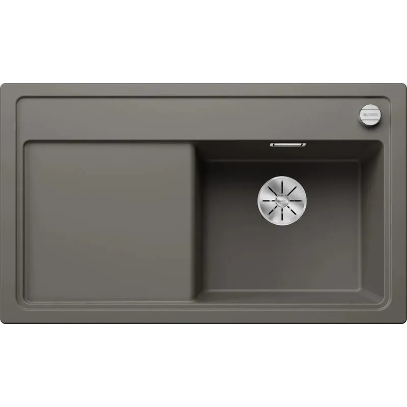 Kamenin sudoper Blanco ZENAR 45 S s ekscentrom / Siva vulkan desni