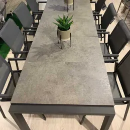 Kompaktna radna ploča Keramika Tessina Krem F221 / Crna jezgra