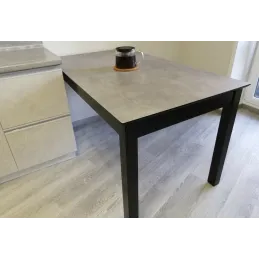 Kompaktna radna ploča Keramika Tessina Krem F221 / Crna jezgra