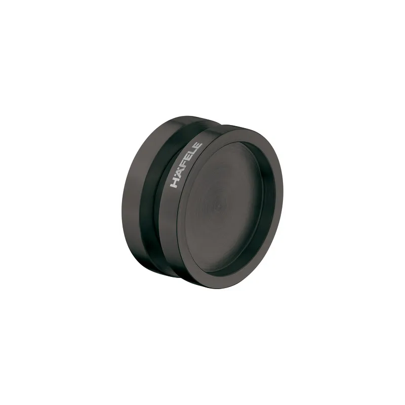 Dvostruka ručka za staklena vrata TAXO / Grafitno crna