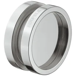 Obostrana ručka za staklena vrata TAXO / Sjajni krom