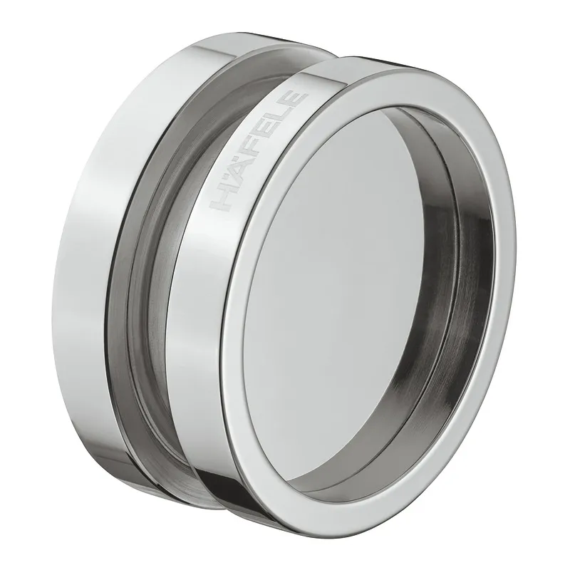 Obostrana ručka za staklena vrata TAXO / Sjajni krom