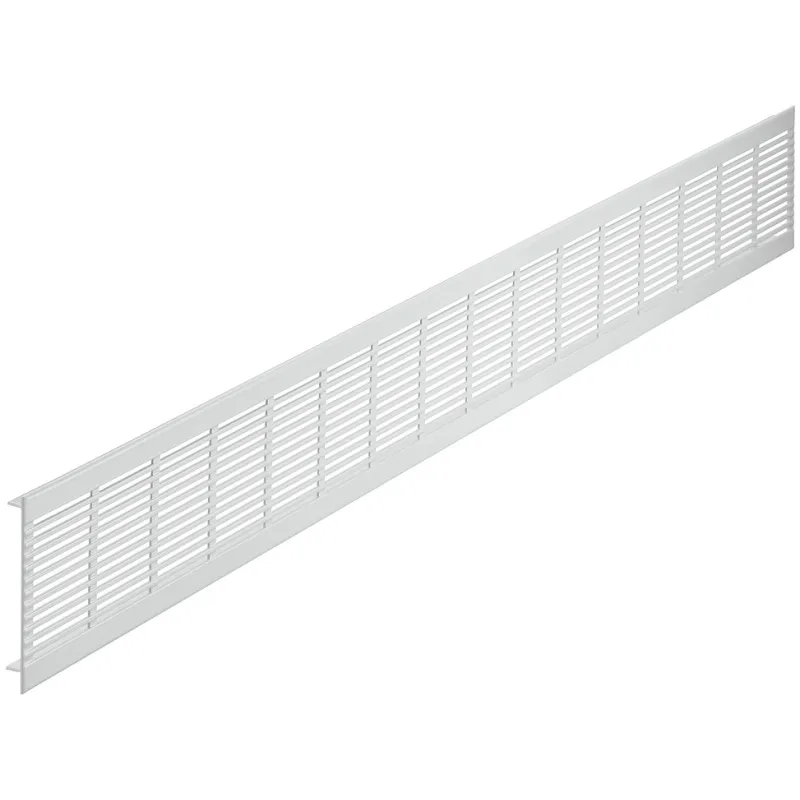 Rešetka za ventilaciju radijatora 100mm / Bijela