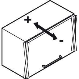 Preklopni sustav DUO FORTE Crna / set