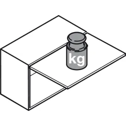 Preklopni sustav DUO FORTE Crna / set