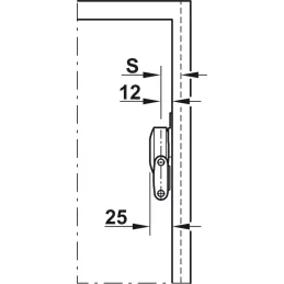 Nagibni sustav DUO FORTE Bijela / set