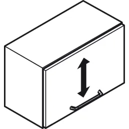 Nagibni sustav DUO FORTE Bijela / set