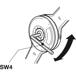 Nagibni sustav DUO FORTE Bijela / set