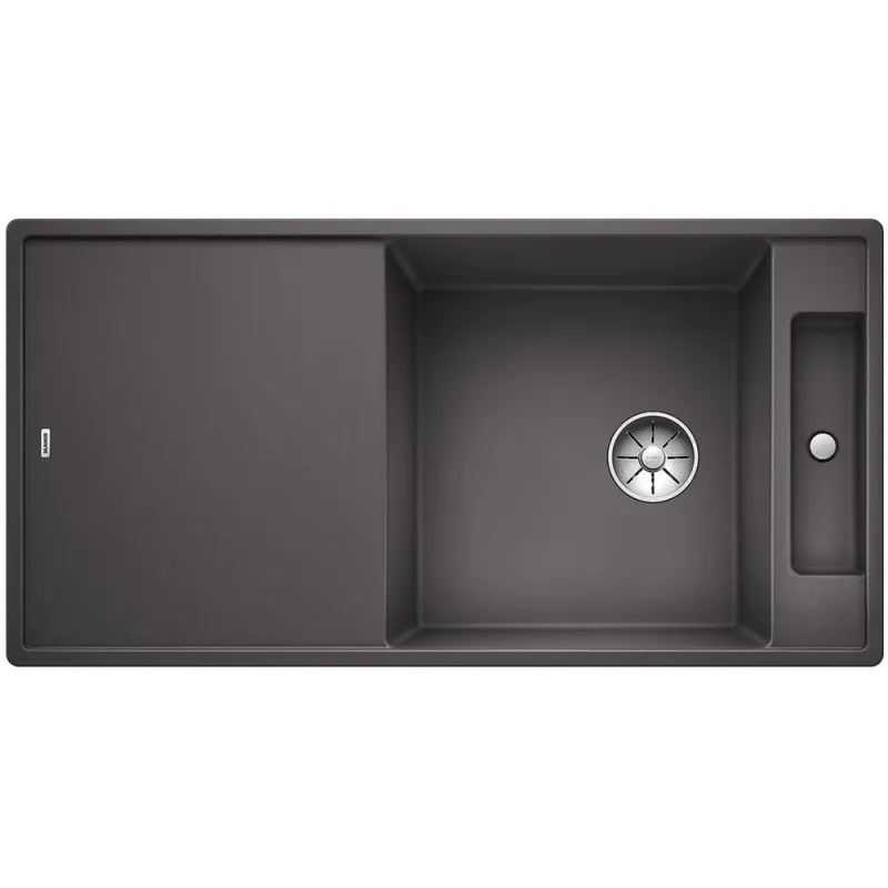 Kameninški sudoper Blanco AXIA III XL 6 S s ekscentrom / Siva stijena