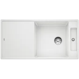 Kamenin sudoper Blanco AXIA III XL 6 S s ekscentrom / Bijela