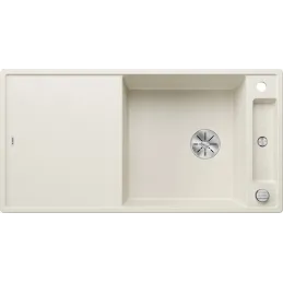 Kameninovski sudoper Blanco AXIA III XL 6 S s ekscentrom / Bijela soft