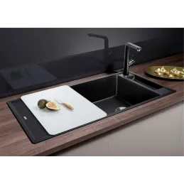 Kameninijski sudoper Blanco AXIA III XL 6 S s ekscentrom / Tartufo