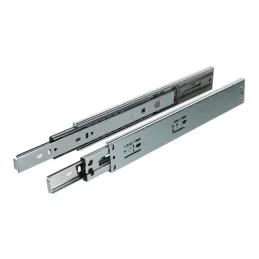 Ležajna potpuna izvlačna vodilica 45 mm EURO / Bez ručkica za otvaranje