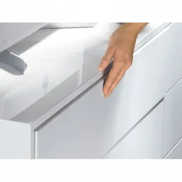 Ležajna potpuna izvlačna vodilica 45 mm EURO / Bez ručkica za otvaranje