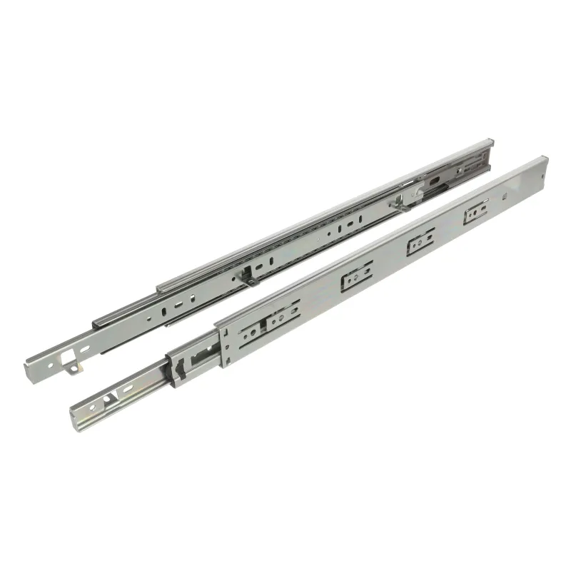 Ležajna potpuna izvlačna vodilica 45 mm EURO donja montaža / s ublaživačem