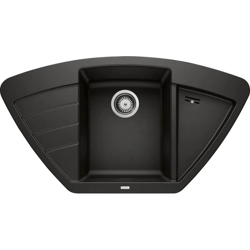 Kameninovski kutni sudoper Blanco ZIA 9 E / Antracit