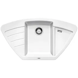 Kamenin sudoper za kut Blanco ZIA 9 E / Bijela