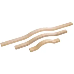 Drvena ručka NATURALE / Sirova bukva