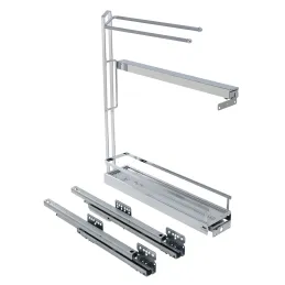 Potpuno izvlačiva košara za krpe 15-3D / Arena Style